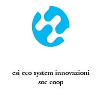 Logo esi eco system innovazioni soc coop