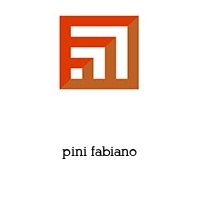 Logo pini fabiano