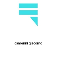 Logo camerini giacomo