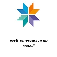 Logo elettromeccanica gb capelli