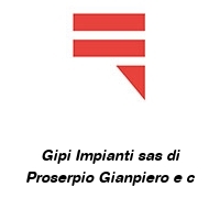 Logo Gipi Impianti sas di Proserpio Gianpiero e c