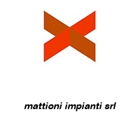 Logo mattioni impianti srl