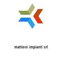 Logo mattioni impianti srl