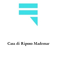 Logo Casa di Riposo Mademar