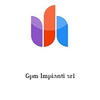 Logo Gpm Impianti srl