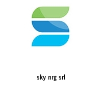 Logo sky nrg srl