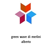 Logo green wave di merlini alberto