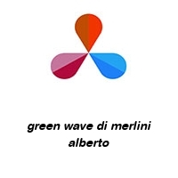 Logo green wave di merlini alberto