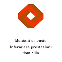 Logo Montani ortensio infermiere prestazioni domicilio