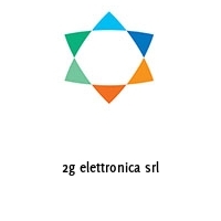 Logo 2g elettronica srl
