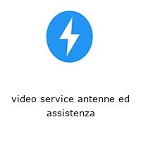 Logo video service antenne ed assistenza