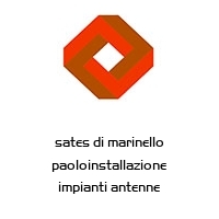 Logo sates di marinello paoloinstallazione impianti antenne