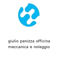 Logo giulio panizza officina meccanica e noleggio