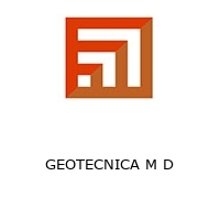 Logo GEOTECNICA M D