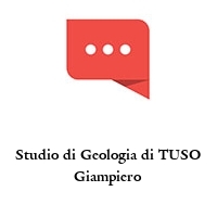 Logo Studio di Geologia di TUSO Giampiero