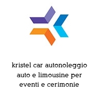 Logo kristel car autonoleggio auto e limousine per eventi e cerimonie