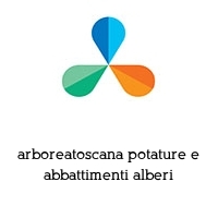 Logo arboreatoscana potature e abbattimenti alberi