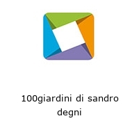 Logo 100giardini di sandro degni