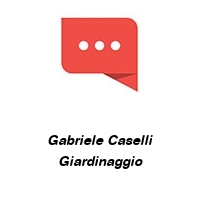 Logo Gabriele Caselli Giardinaggio