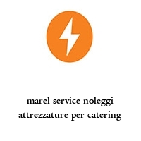 Logo marel service noleggi attrezzature per catering