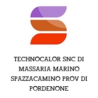 Logo TECHNOCALOR SNC DI MASSARIA MARINO SPAZZACAMINO PROV DI PORDENONE