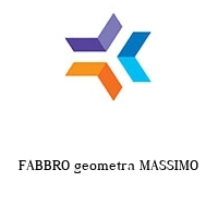 Logo FABBRO geometra MASSIMO