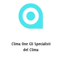 Logo Clima One Gli Specialisti del Clima
