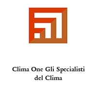 Logo Clima One Gli Specialisti del Clima
