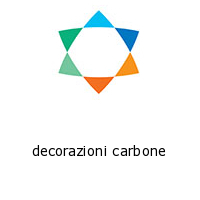decorazioni carbone