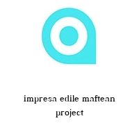 Logo impresa edile maftean project