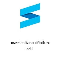 Logo massimiliano rifiniture edili 