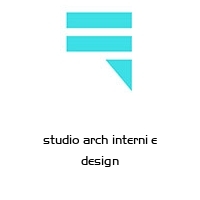 Logo studio arch interni e design