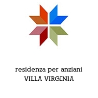 Logo residenza per anziani VILLA VIRGINIA