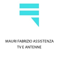 Logo MAURI FABRIZIO ASSISTENZA TV E ANTENNE