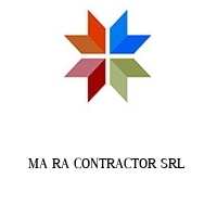 Logo MA RA CONTRACTOR SRL 