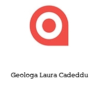 Geologa Laura Cadeddu