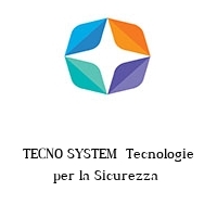 Logo TECNO SYSTEM  Tecnologie per la Sicurezza 