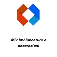 Logo Miv imbiancature e decorazioni