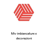 Logo Miv imbiancature e decorazioni