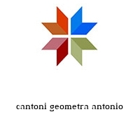 Logo cantoni geometra antonio