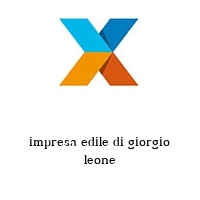 Logo impresa edile di giorgio leone