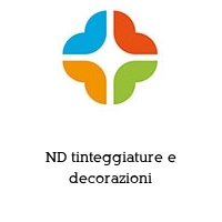 Logo ND tinteggiature e decorazioni