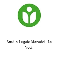 Logo Studio Legale Maradei  Le Voci 