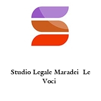 Studio Legale Maradei  Le Voci 