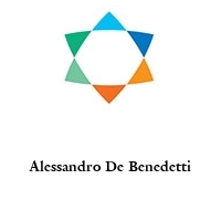 Alessandro De Benedetti