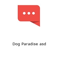 Logo Dog Paradise asd