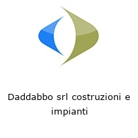 Logo Daddabbo srl costruzioni e impianti