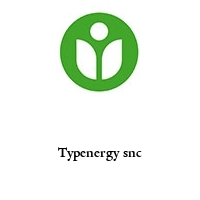Logo Typenergy snc