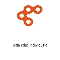 Logo Ditta edile individuale