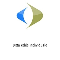 Ditta edile individuale